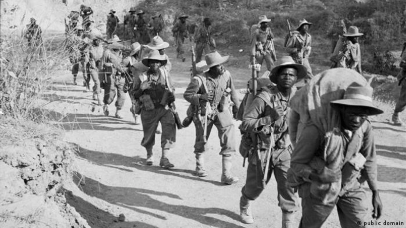 African soldiers World War 2