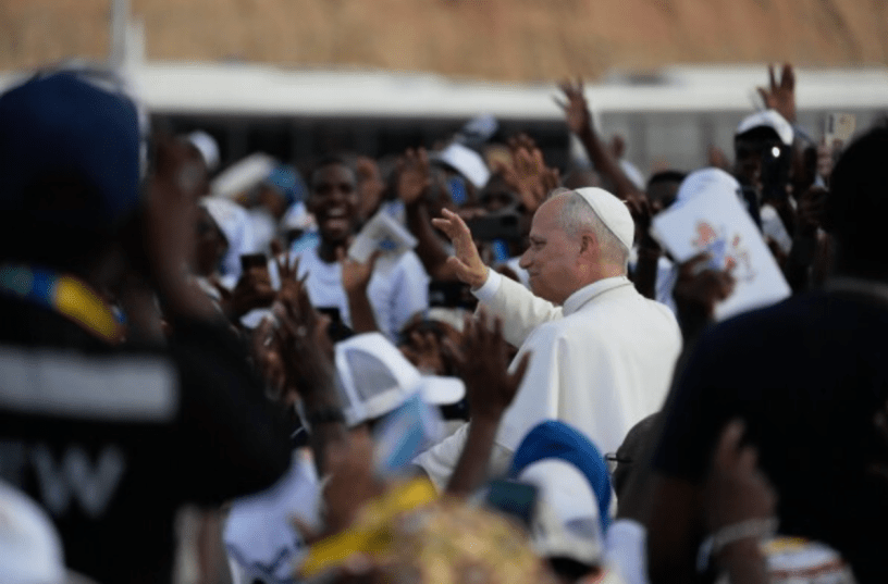 Pope Leo in Angola