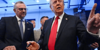 Massad Boulos and President Trump