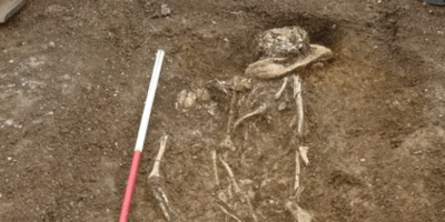 Ancient burial of African in England