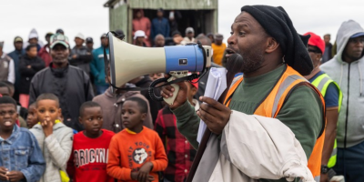 Protest leader Sabelo Jonase said protesters wanted all immigrants out of the country as they were getting all the jobs