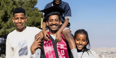 Dr. Habtom Gevrazgiabhar and family