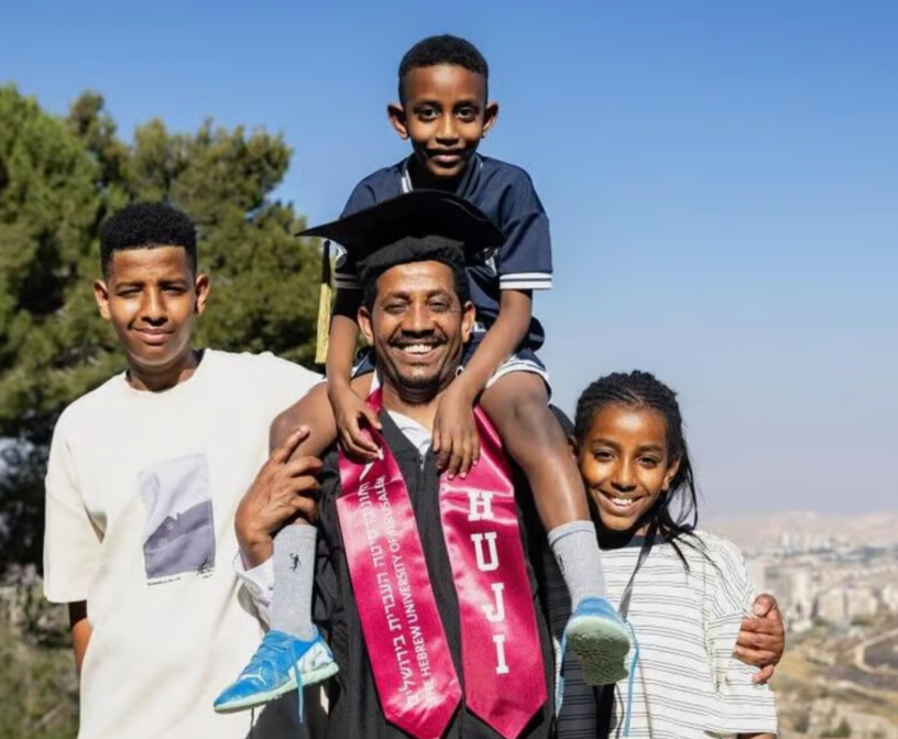 Dr. Habtom Gevrazgiabhar and family