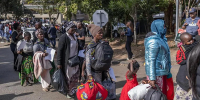 Africans queue to escape South Africa