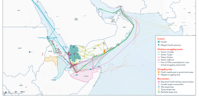Houthi links with the Horn of Africa