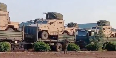 Ethiopian hardware being taken towards Tigray frontline