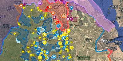 Ethiopian Conflict Map