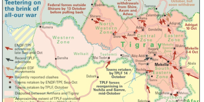 Africa Confidential map 23 October 2026