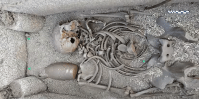 Ethiopian body in 7th century Spanish grave