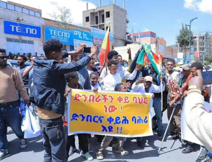 Tigray demonstration
