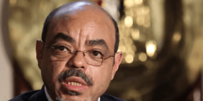 Meles Zenawi, 2003.
