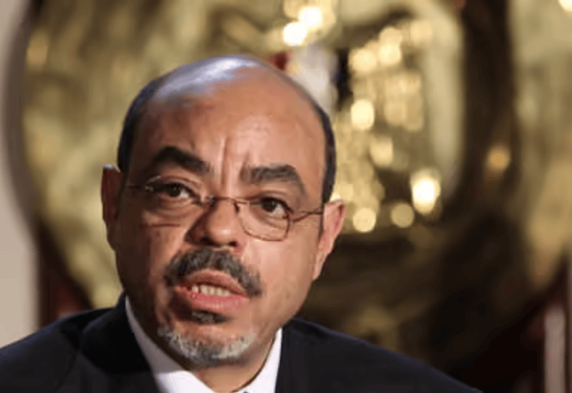 Meles Zenawi, 2003.